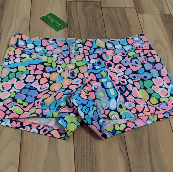 NWT! Lilly Pulitzer Ellie Shorts Gypsy Jungle Size 4 - Picture 4 of 14